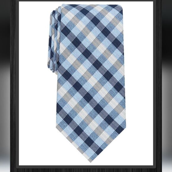Club Room Classic Fairfield Check Tie - Picture 1 of 8